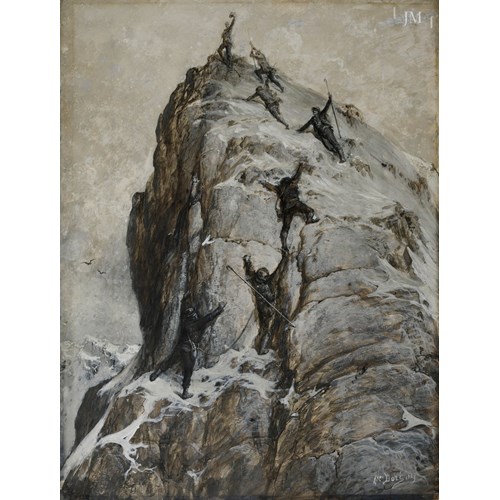 The Ascent of the Matterhorn, Arrival at the Summit